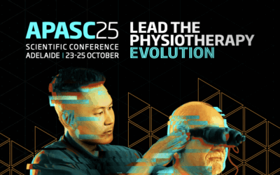 Environmental Physiotherapy at APASC25 in Adelaide, 23-25 October